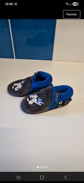 Pantoufle garçon