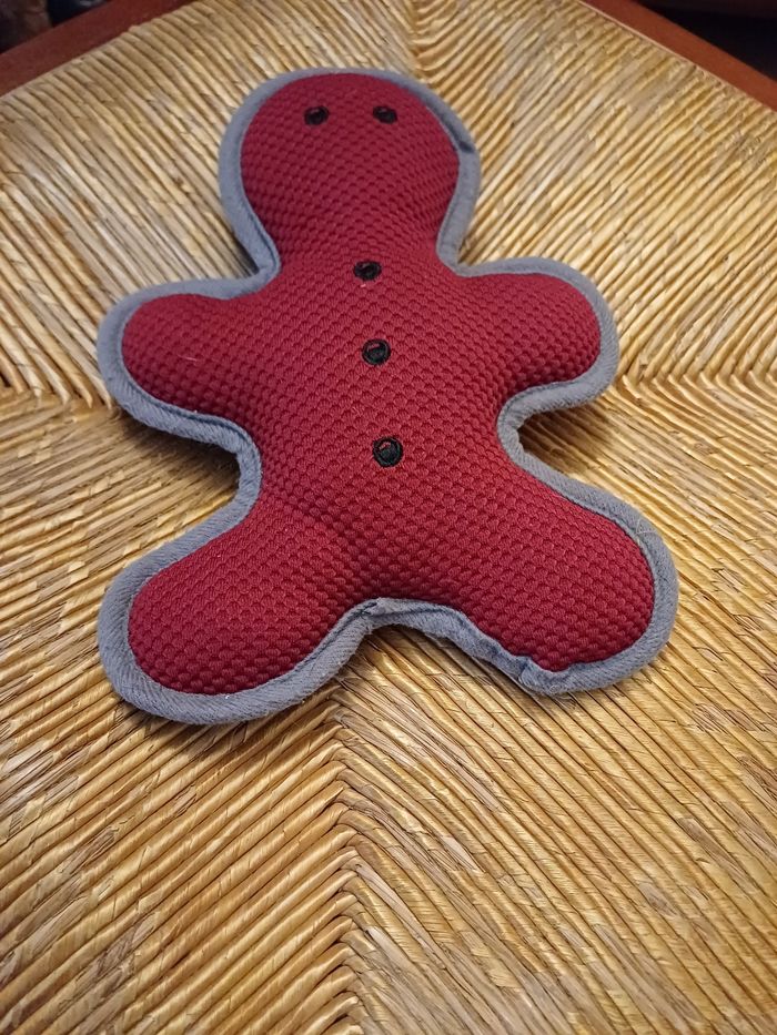 Jouet chien pain d'épices