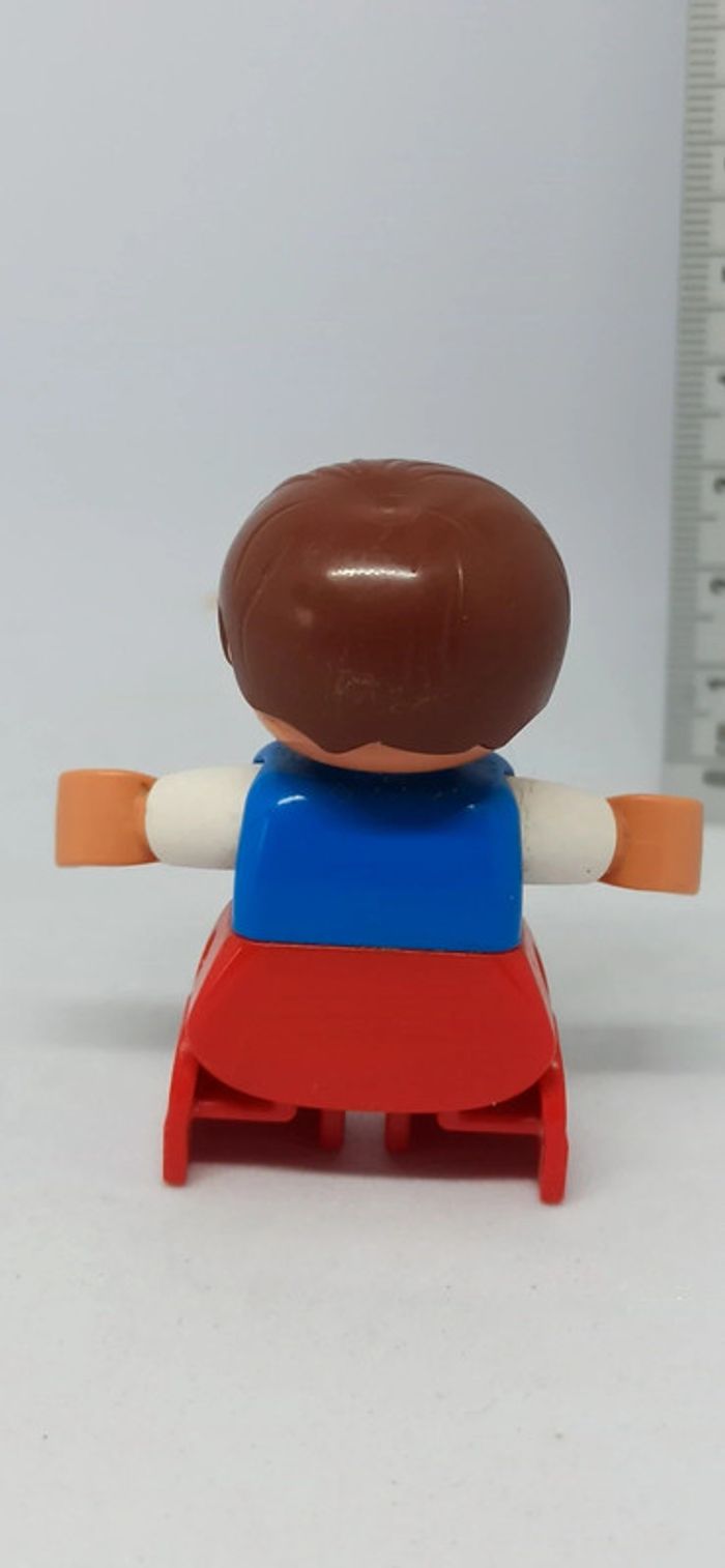 Enfant garçon haut bleu lego duplo - photo numéro 3