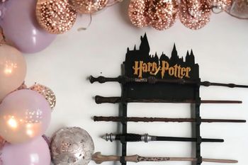 Support mural 10 baguettes Harry Potter 