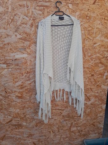 Gilet en dentelles avec franges 🌟taille unique🌟 An'ge🌟