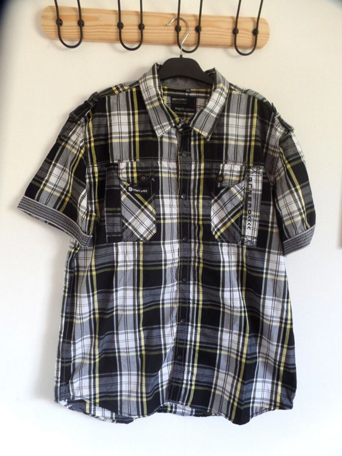 Chemise homme manches courtes XXL