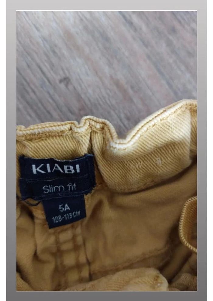 Jeans jaune kiabi 5 ans - photo numéro 2