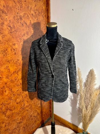 Blazer Pimkie - Effet tweed - Noir & Blanc - Taille S