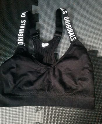 Brassière noir 10-12ans