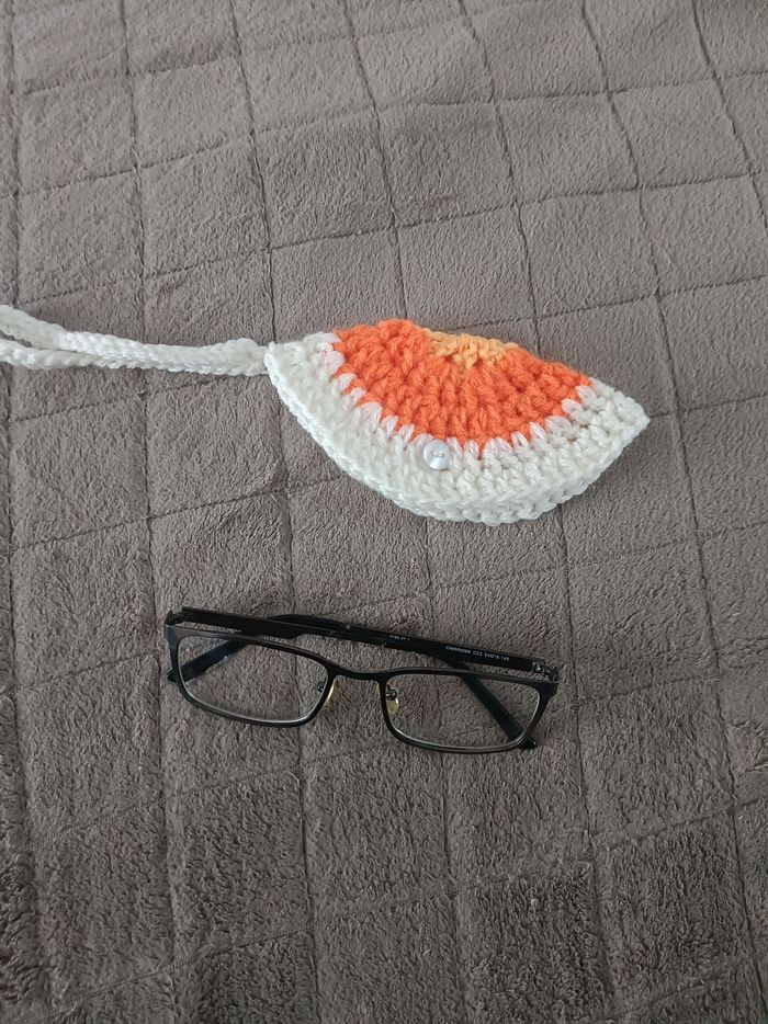 🌸Piece unique - étui a lunette fait main🌸 - photo numéro 4