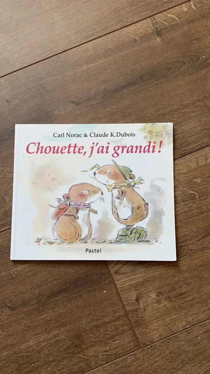 Livre chouette j’ai grandi