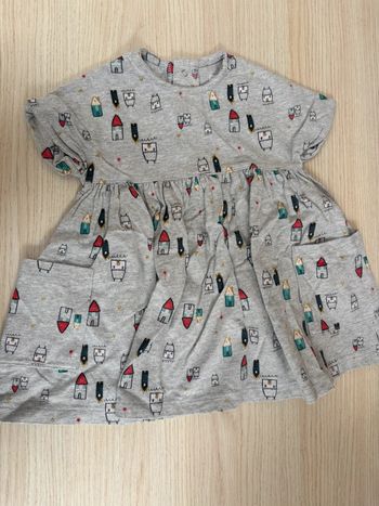 Robe imprimée maison Mamas & Papas taille 12 mois