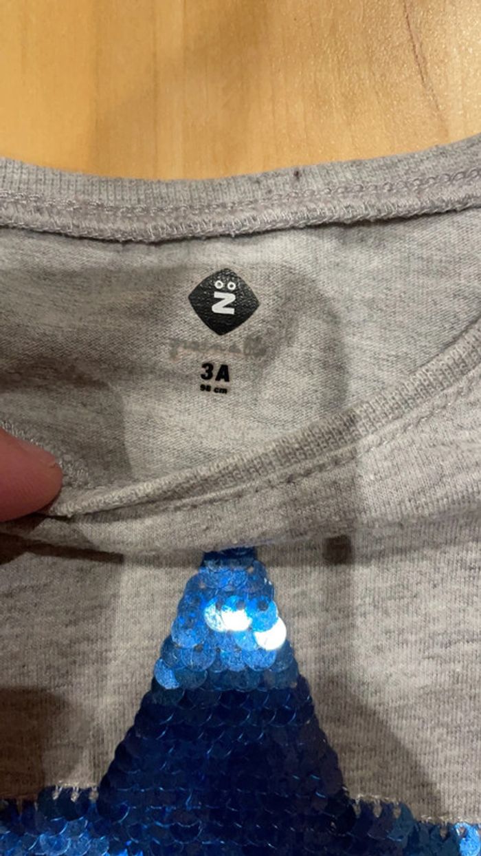 Tee shirt à sequins réversibles Z - photo numéro 2