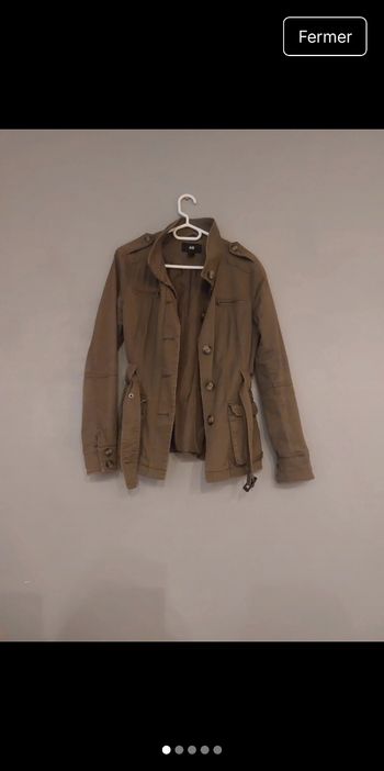 Trench  kaki zara