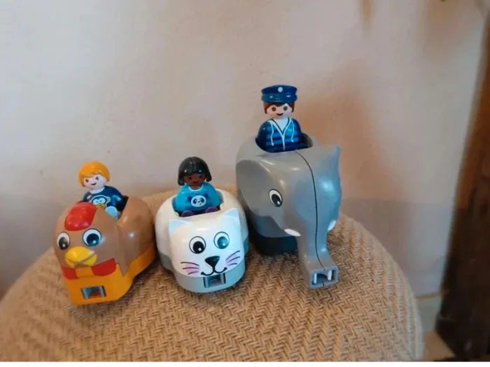 Playmobil 123 :  train  des animaux 70405