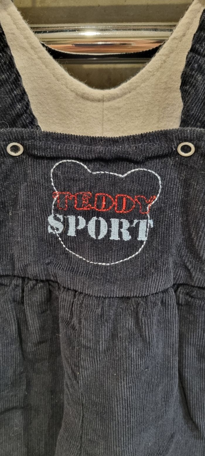 Salopette velours doublée - photo numéro 3