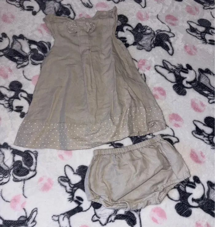 Robe + culotte fille