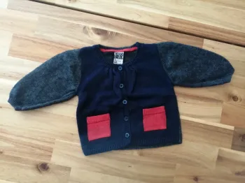 Gilet tape à l'œil tri color