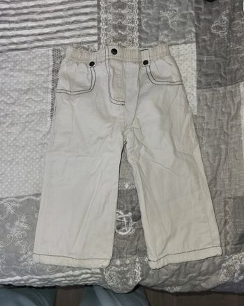 Pantalon gris clair 18 mois
