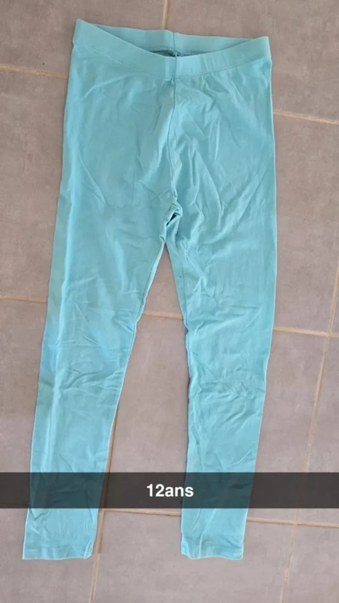 Legging turquoise