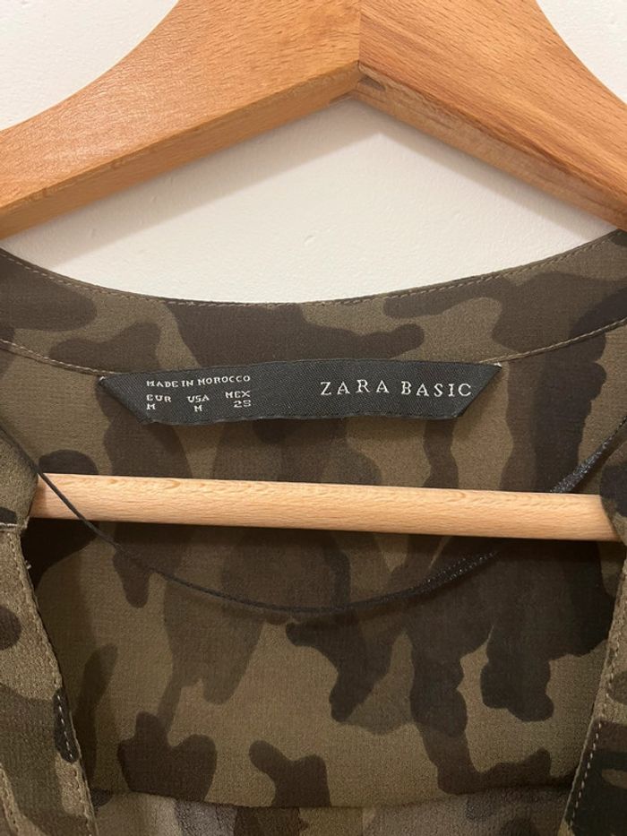Blouse camouflage Zara - photo numéro 2