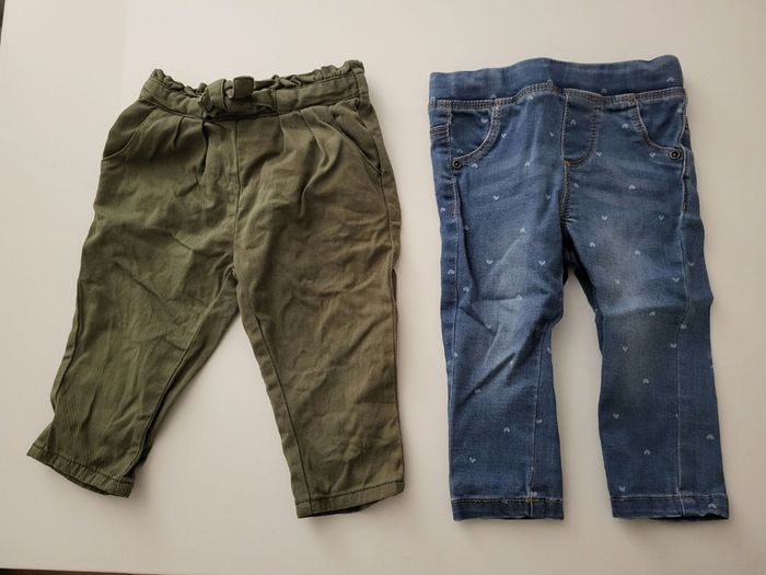 Pantalon fille 9 mois