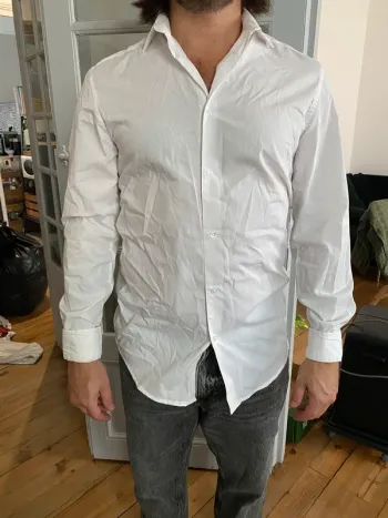 Chemise blanche Kiabi