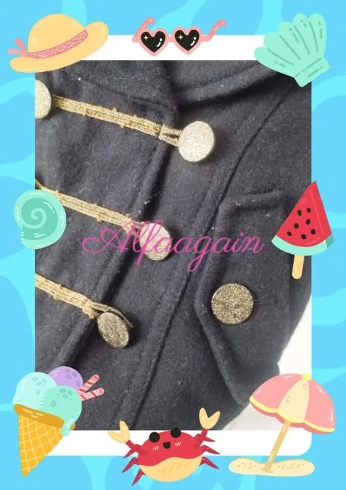 Manteau IKKS Navy 2ans - photo numéro 7