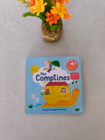 Livre sonore Mes comptines volume 1 Gallimard