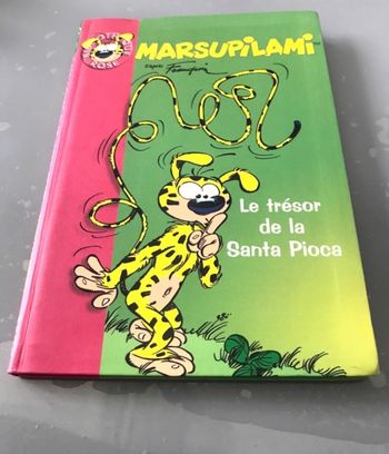 Livre Marsupilami bibliothèque rose Le Trésor de la Santa Pioca
