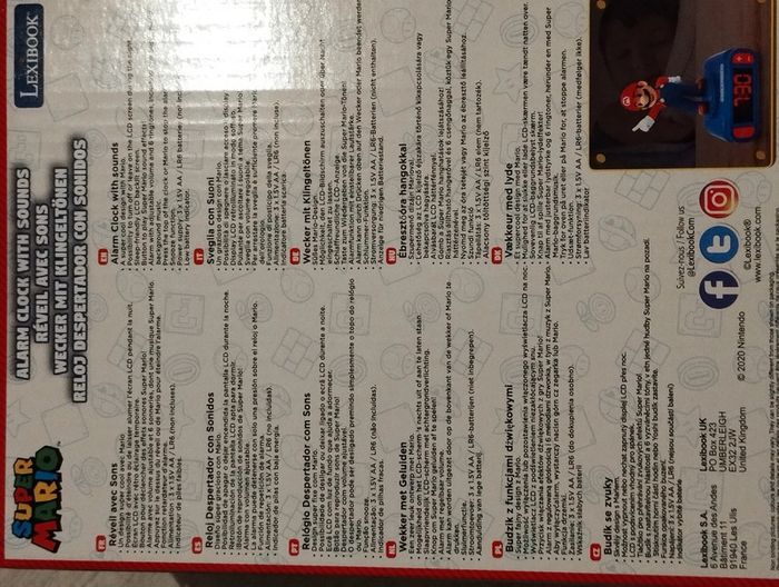 Réveil Super Mario - photo numéro 3