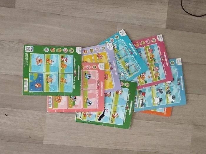 Lot de 8 livres enfants abricot année 2023-24 L037  7589563221 - photo numéro 4