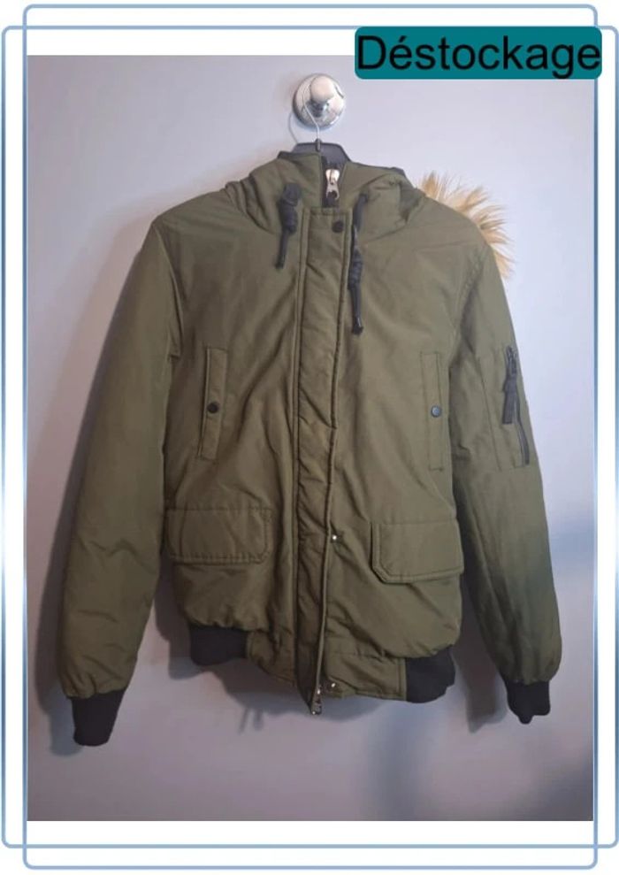 Blouson bershka femme -kaki - taille XS