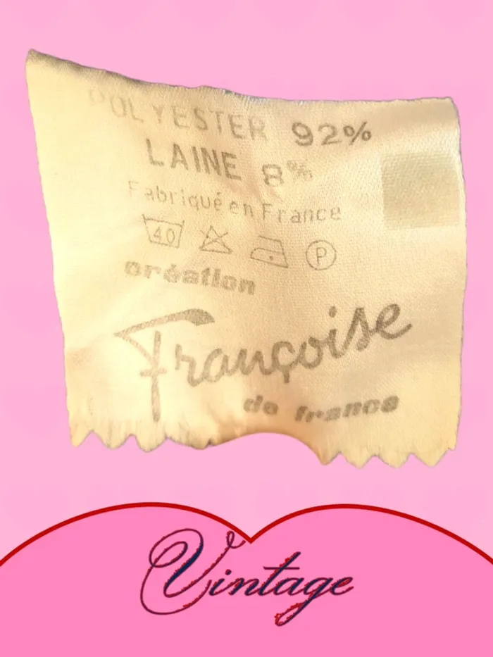 Robe vintage année 60/70 💐 - photo numéro 5