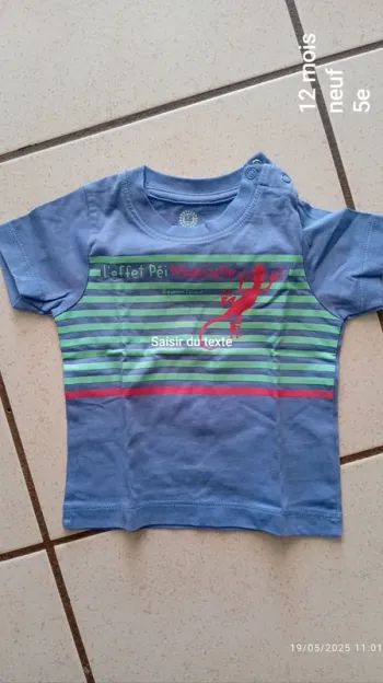 Tee-shirt 1 an