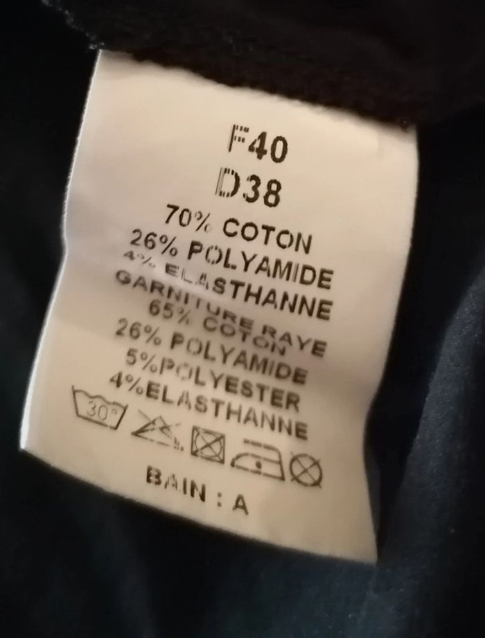 Robe courte noir dentelle fleurs - photo numéro 10
