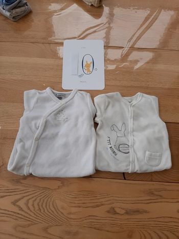 Lot de 2 pyjamas velours