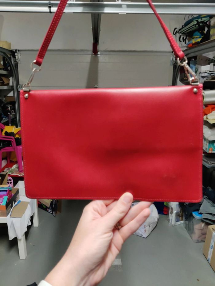 Pochette Lancaster rouge - photo numéro 4