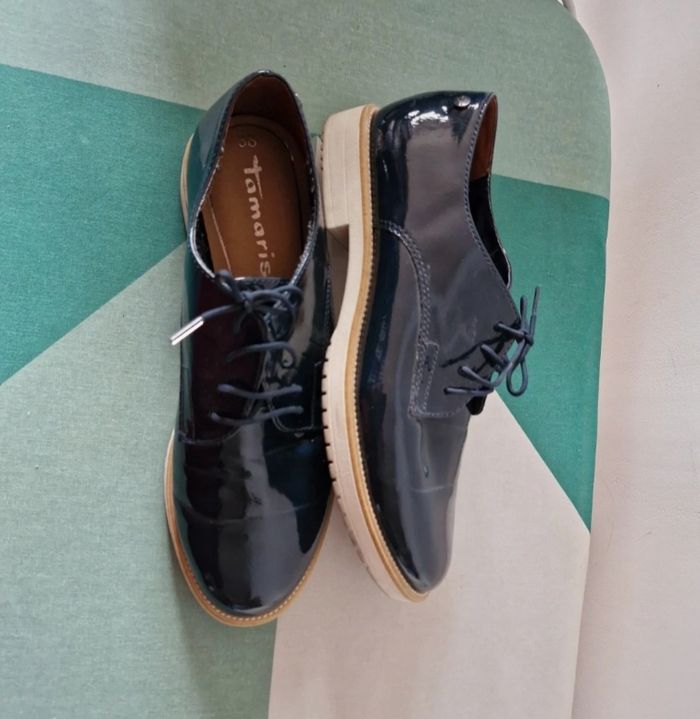 Derbies vernies tamaris - photo numéro 4