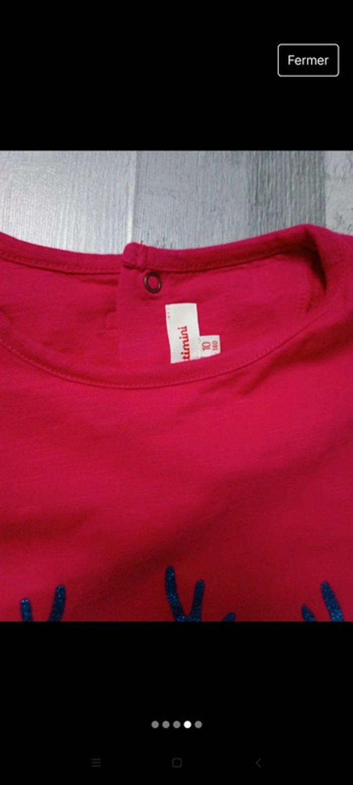 Ensemble Catimini une biche en hiver - photo numéro 3