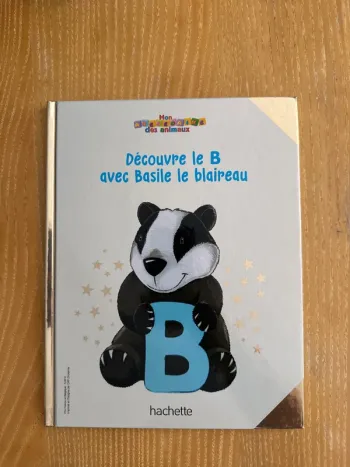 Découvre le B avec Basile le blaireau