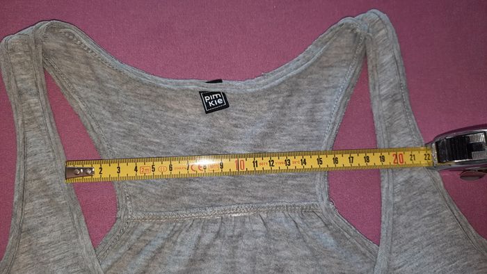 Débardeur gris imprimé taille L - photo numéro 4