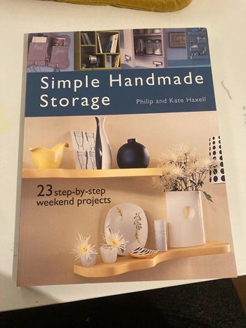 Livre “Simple Handmade Storage” - 23 projets de rangement DIY