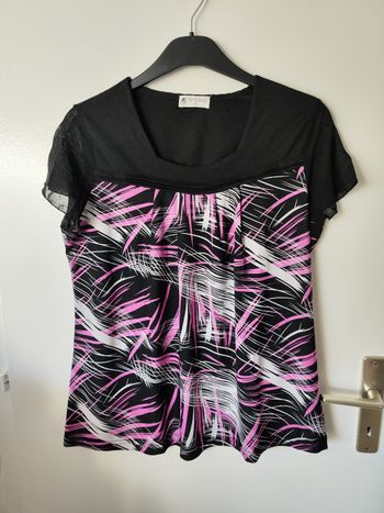 T-shirt femme à motifs