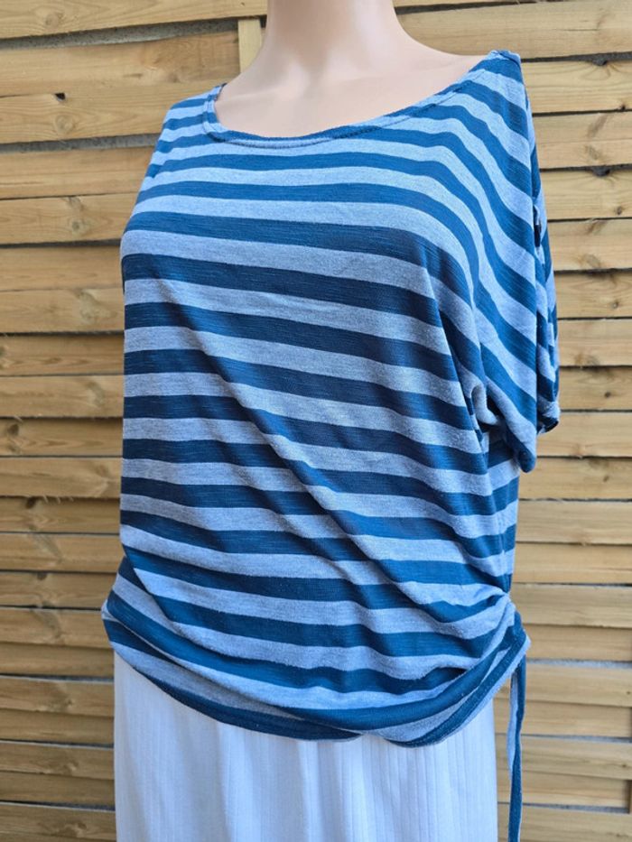 Top marinière avec laçage 🍒vintage y2k 90🍒taille unique