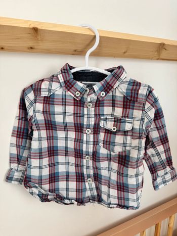 Chemise à carreaux