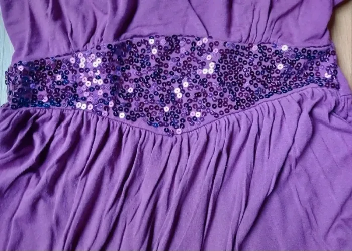 Robe violet 36/38 - photo numéro 2