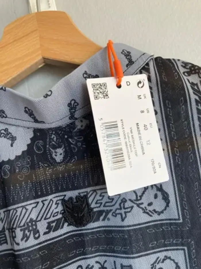T-shirt manches longues Superdry Yama-No-Kami – Taille M – Neuf avec étiquette - photo numéro 3