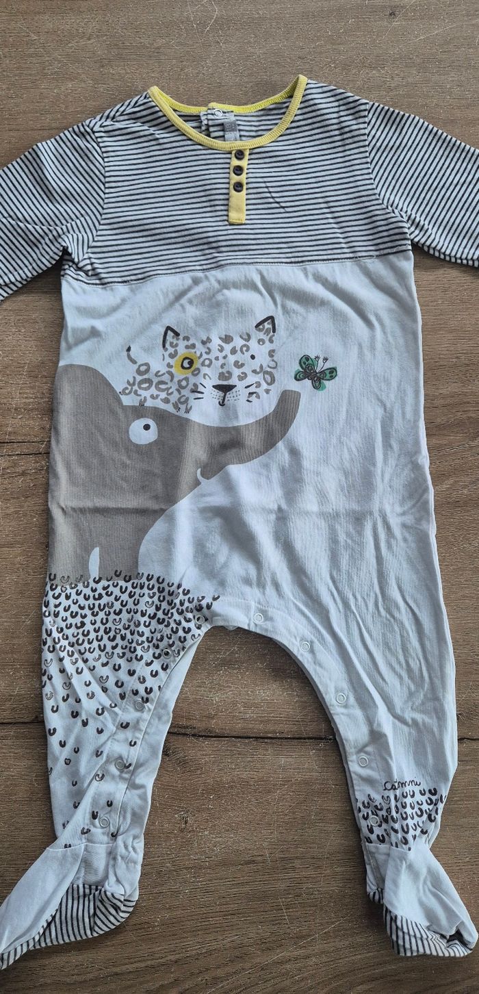 Pyjama coton Catimini 18 mois - photo numéro 2