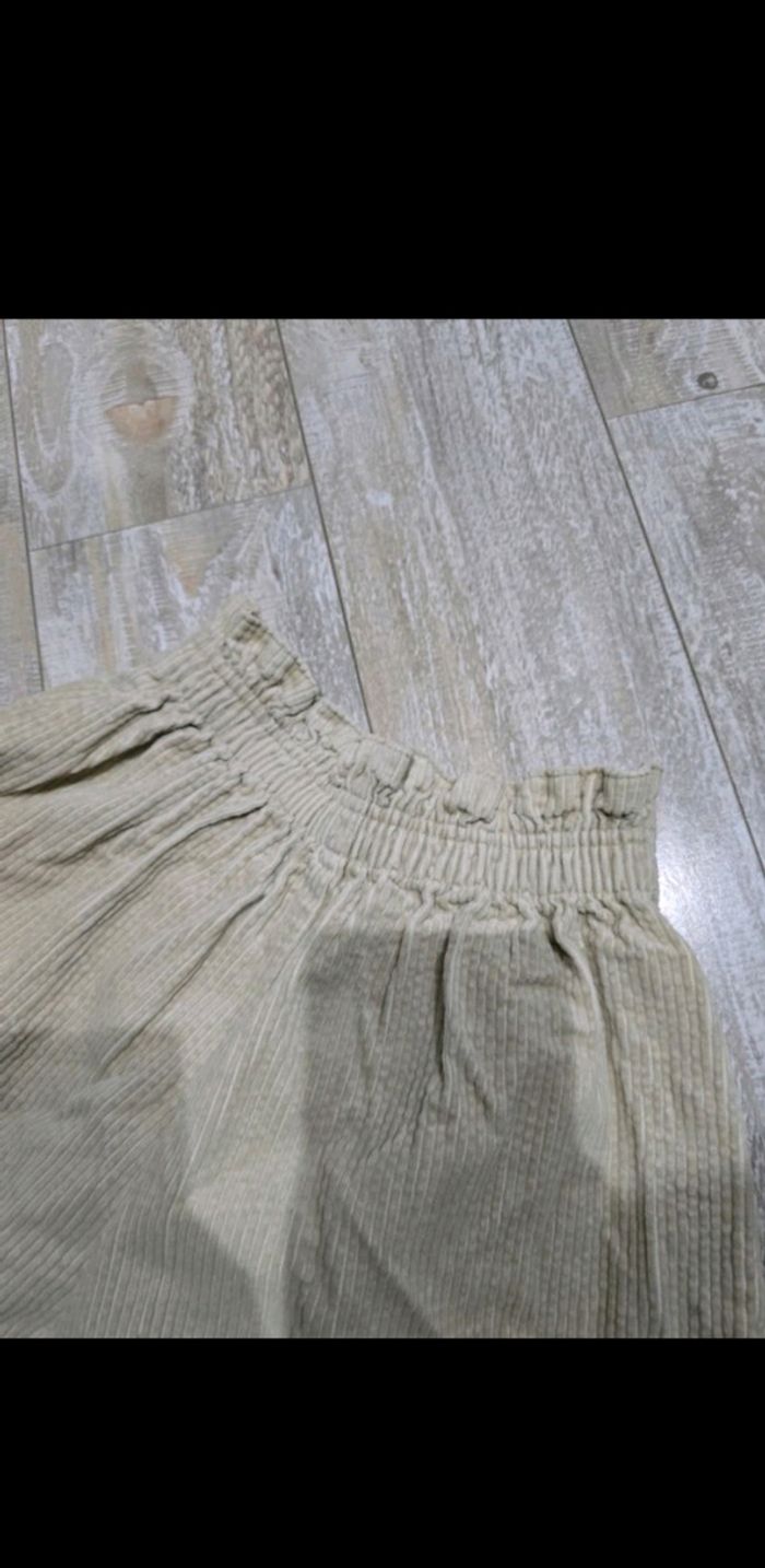 Jupe short velour - photo numéro 4