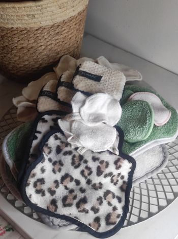Lot lingettes démaquillantes réutilisable