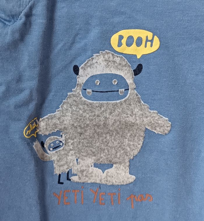 T-Shirt Manches Longues Bleu Cadet Rousselle Bébé Garçon - photo numéro 4