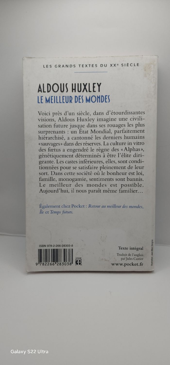 Le meilleur des mondes - Aldous Huxley - photo numéro 2
