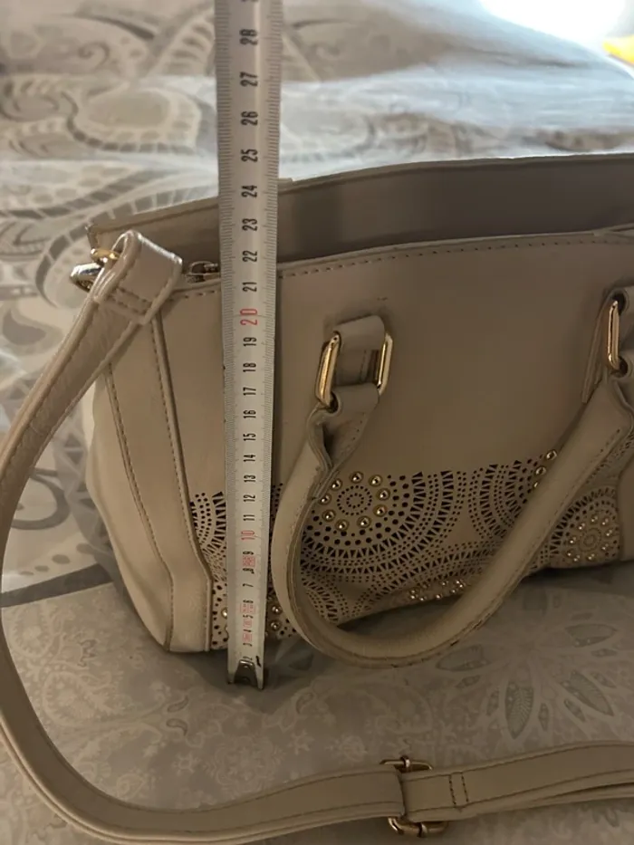 Sac à main beige - photo numéro 3